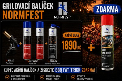 BBQ Fat Trick – účinný čistič grilů, trub a připálené mastnoty